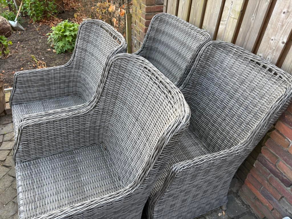 Tuinstoelen, Tuin en Terras, Ophalen, Gebruikt, Kunststof