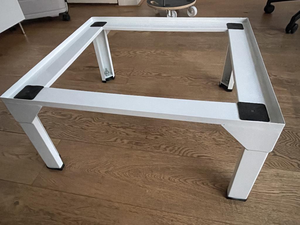 Scanpart Wasmachinesokkel / Verhoger 30 cm — wit, 150 kg, Ophalen, Gebruikt