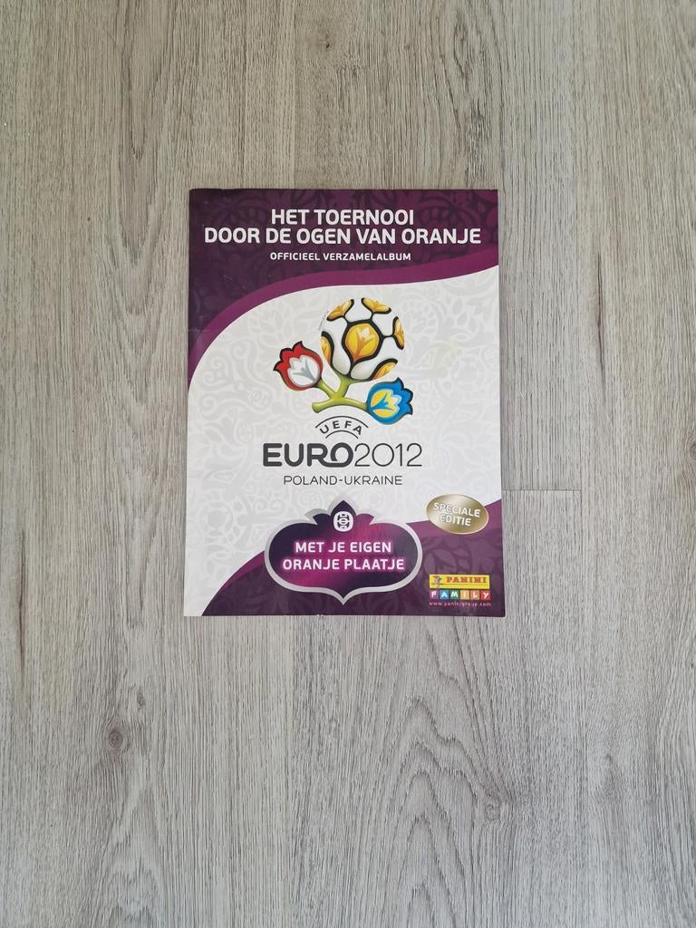 Panini UEFA Euro 2012 Nederland editie, Ophalen of Verzenden, Buitenlandse clubs, Poster, Plaatje of Sticker