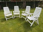 Hartman tuinstoelenset, Ophalen, Gebruikt, Kunststof, Inklapbaar