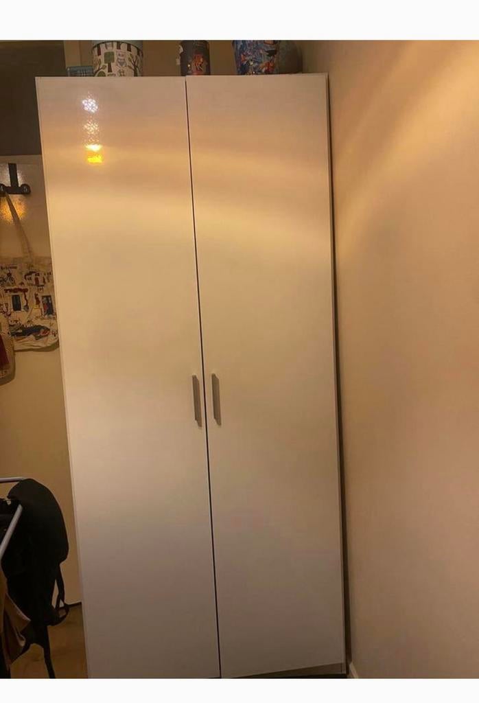 Kledingkast, Huis en Inrichting, Kasten | Kledingkasten, Ophalen, Zo goed als nieuw, 50 tot 75 cm, 150 tot 200 cm