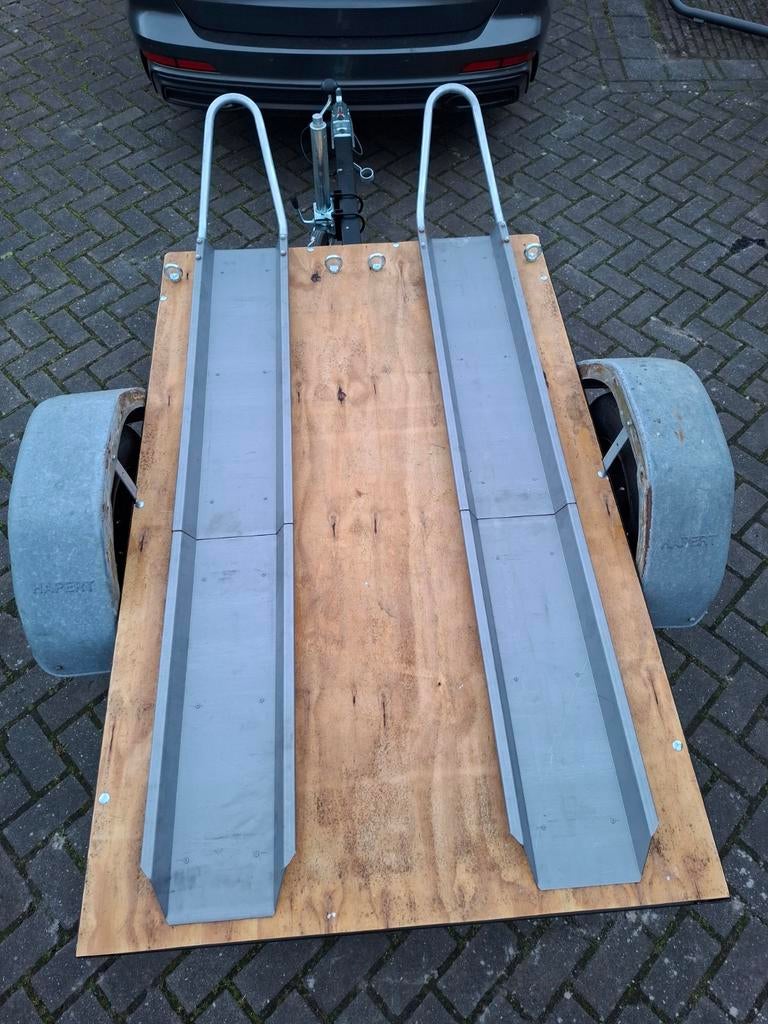 Motoraanhanger, Ophalen of Verzenden, Zo goed als nieuw
