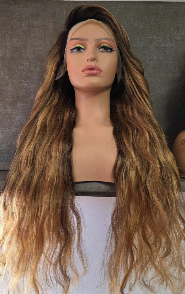 Lace wig echt haar, Ophalen of Verzenden, Nieuw, Pruik of Haarverlenging