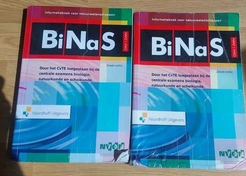 BiNaS Informatieboek voor natuurwetenschappen, Boeken, Studieboeken en Cursussen, Gelezen, MBO, Beta, Ophalen of Verzenden