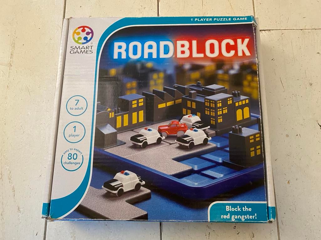Roadblock Smart Game, Een of twee spelers, Ophalen of Verzenden, Gebruikt, Reisspel