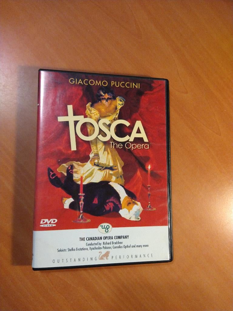 DVD Tosca. The Opera. Giacomo Puccini, Cd's en Dvd's, Dvd's | Muziek en Concerten, Alle leeftijden, Ophalen of Verzenden, Zo goed als nieuw