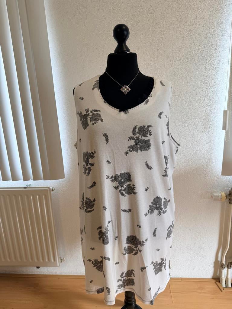 Stijlvol mouwloos shirt Liz Claiborne 3X, Kleding | Dames, Wit, Maat 46/48 (XL) of groter, Ophalen of Verzenden, Zonder mouw