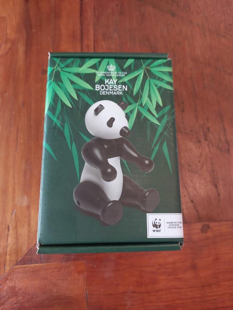 Kay Bojesen WWF Panda, Hout, Zwart, Overige stijlen, Nieuw
