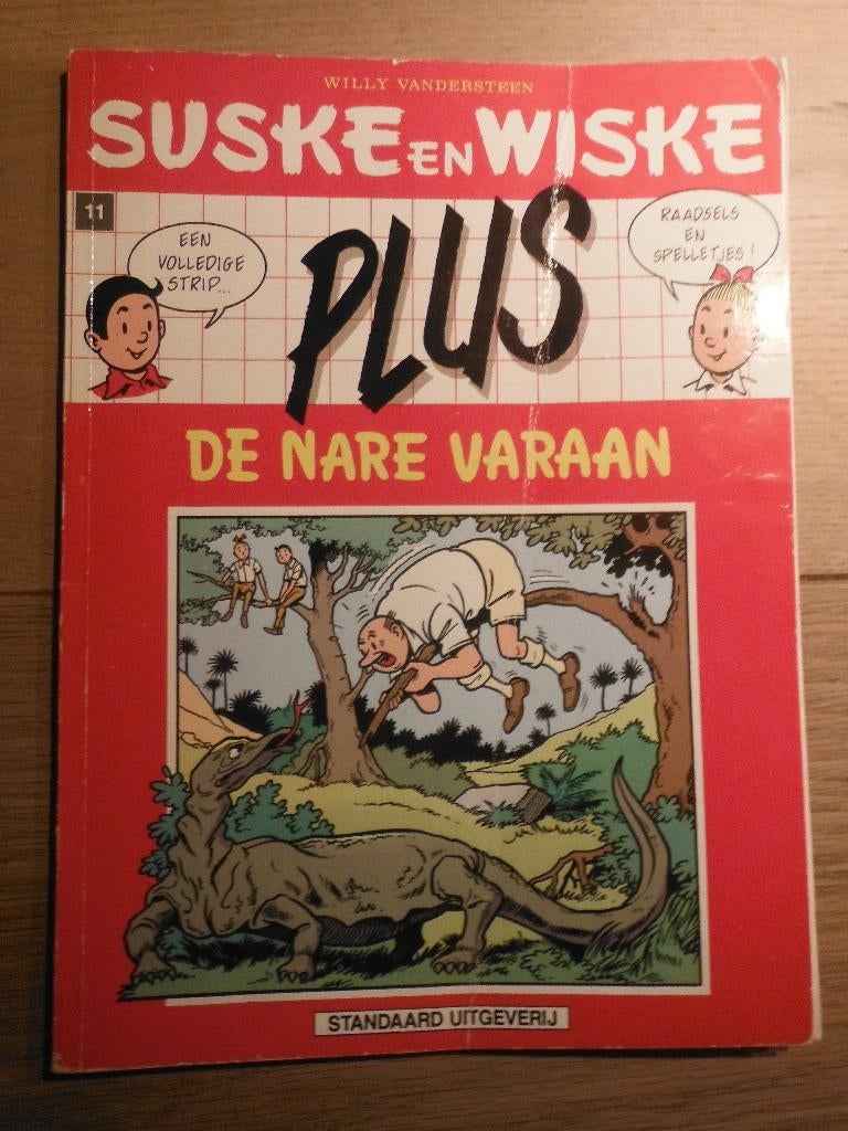 Suske en Wiske. Plus uitgave. Nr 11 De Nare Varaan., Eén stripboek, Ophalen of Verzenden, Gelezen