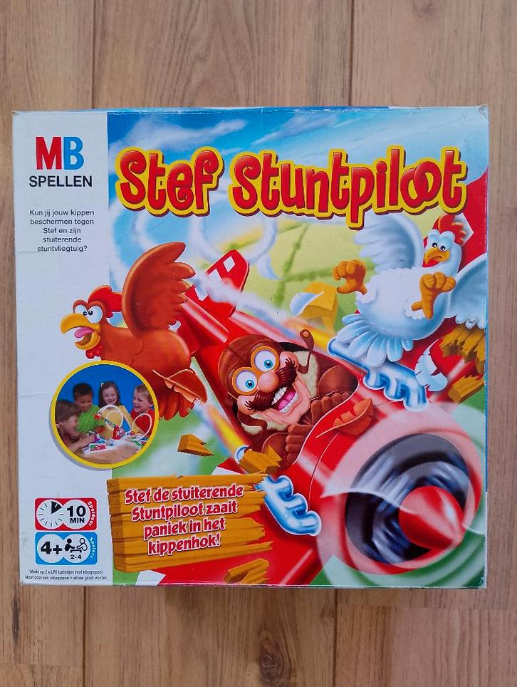 Onderdelen Stef Stuntpiloot, Hobby en Vrije tijd, Gezelschapsspellen | Bordspellen, Gebruikt, Een of twee spelers, Drie of vier spelers