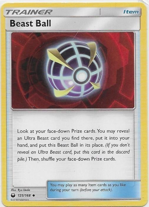 Celestial Storm,  Beast Ball [uncommon] 125/168, Verzenden, Nieuw, Losse kaart