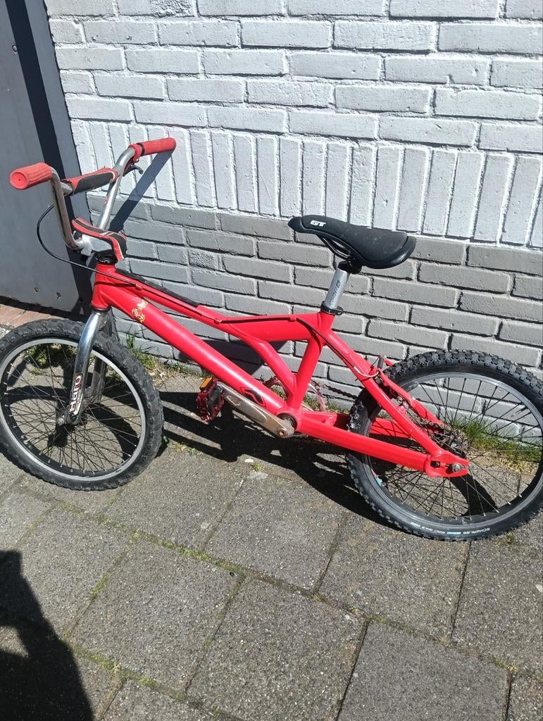 Stunt fiets  oldscool, Ophalen, Gebruikt, Staal, Minder dan 16 inch