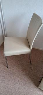 6 Bert Plantagie eetkamerstoelen, Ophalen, Gebruikt, Design, Grijs