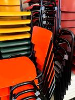 Retro eettafelstoelen nieuw eetstoelen wit prijs p/stuk, Jaren 60, Ophalen of Verzenden, Valk, Wit