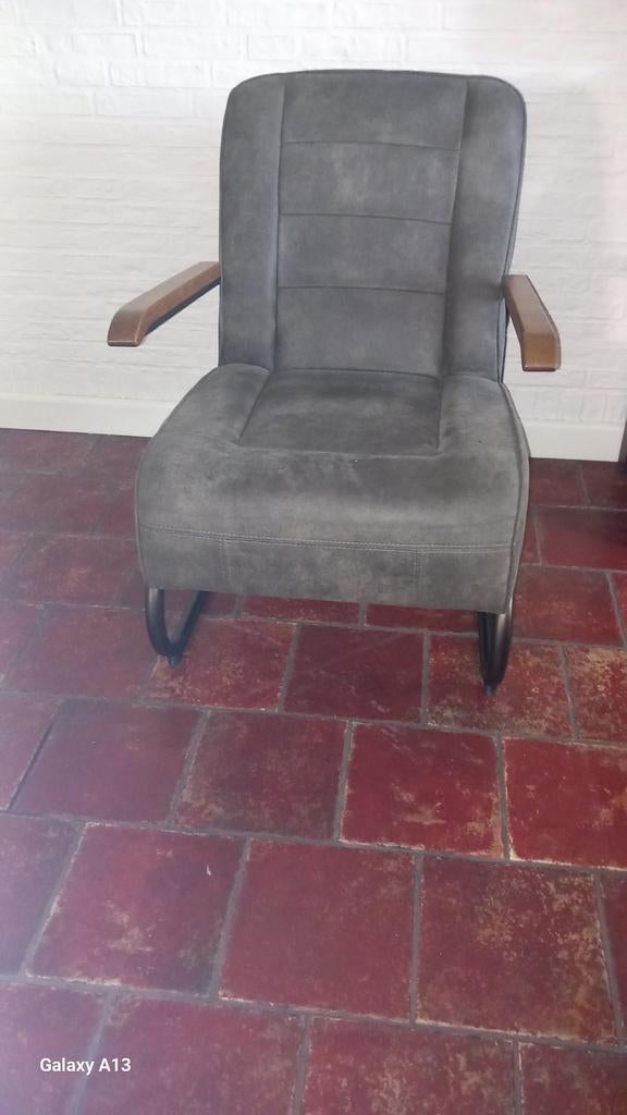 Fauteuils, Huis en Inrichting, Fauteuils, Modern, Comfortabel, Gebruikt, 75 tot 100 cm, Ophalen of Verzenden