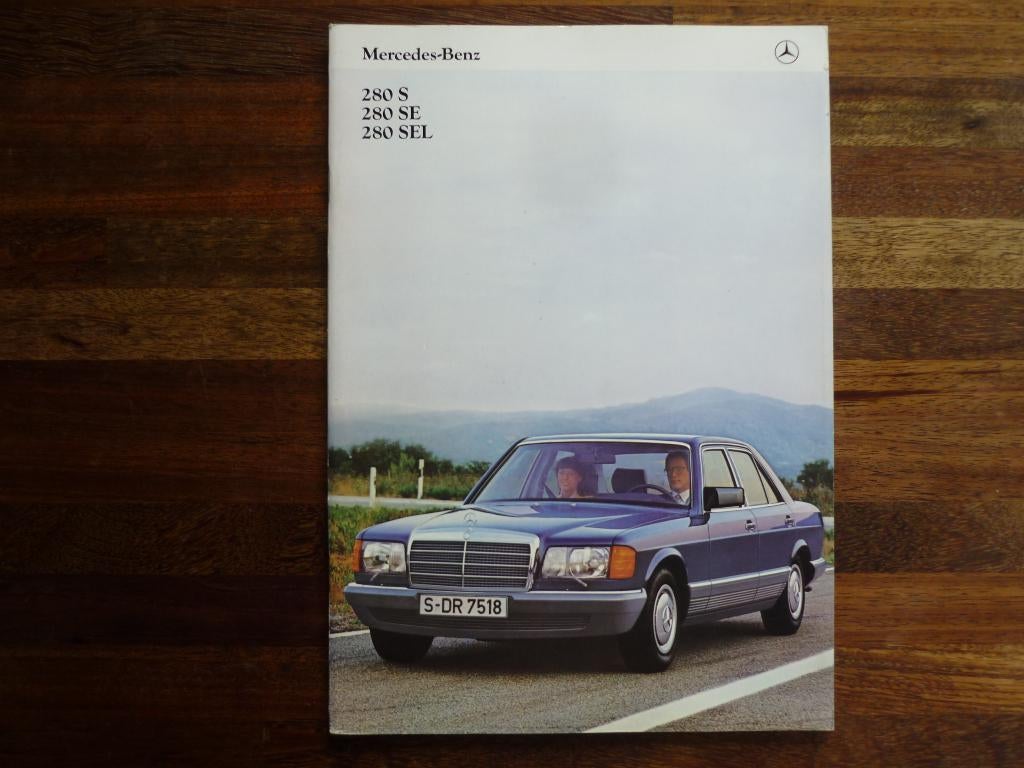 Mercedes-Benz 280 S-280 SE-280 SEL (1979/1980), Ophalen of Verzenden, Nieuw, Mercedes