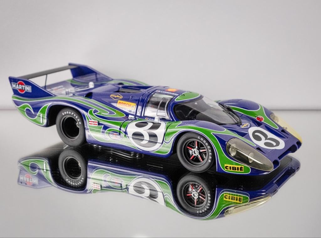 Autoart Porsche 917 LH 'Hippie', Ophalen of Verzenden, Zo goed als nieuw, Autoart
