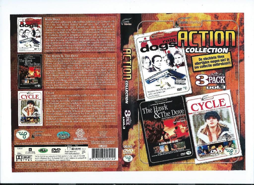 Action collection 3 pack vol 3, Cd's en Dvd's, Dvd's | Actie, Vanaf 12 jaar, Ophalen of Verzenden, Zo goed als nieuw, Actie