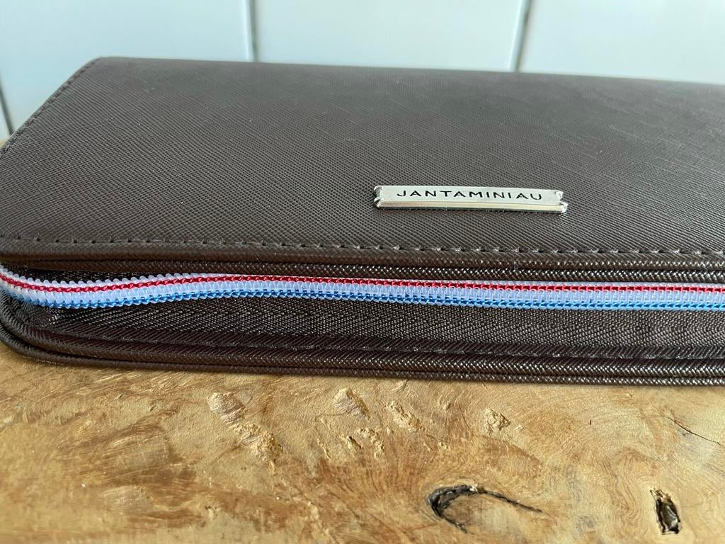 Jan Taminiau etui toilettas KLM rood wit blauw, Ophalen of Verzenden, Zo goed als nieuw, Overige typen