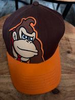 Donkey Kong Super Mario Pet - Bruin/Oranje, Ophalen, Zo goed als nieuw, One size fits all, Pet