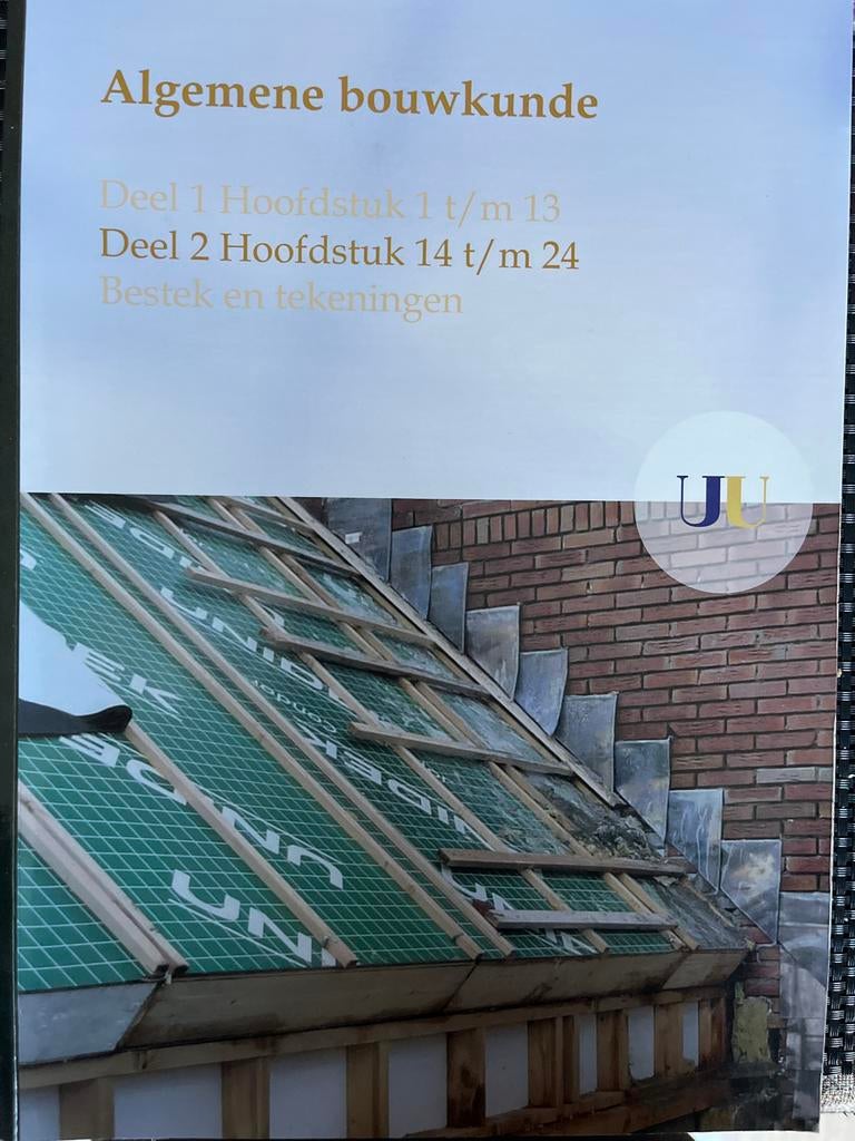 Algemene bouwkunde - Deel 1 & 2, Boeken, Techniek, Ophalen, Gelezen, Bouwkunde