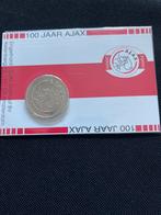 Ajax 100 Jaar Herdenkingsmunt, Ophalen of Verzenden, Koningin Beatrix, Overige waardes, Losse munt