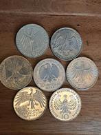 Duitsland  - 7x 10 deutsche mark, Ophalen of Verzenden, Duitsland, Setje, Zilver