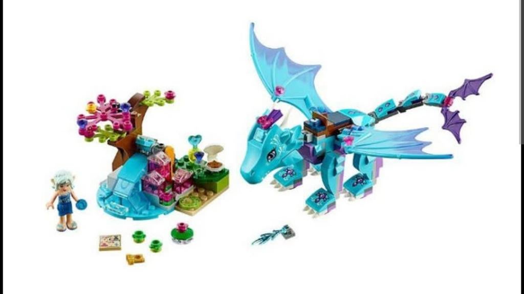 Lego Elves 41172: Het Waterdraak Avontuur, Compleet, Gebruikt, Overige thema's, Lego