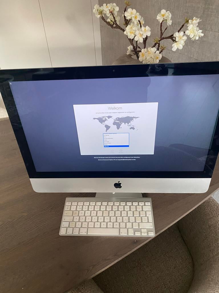 Apple iMac (21.5-inch, Late 2013) - A1418, Computers en Software, Apple Desktops, Ophalen, Gebruikt, HDD en SSD, 2 tot 3 Ghz