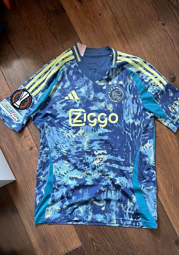 Ajax uit shirt 2024/25 Weghorst maat 164, Maat XS of kleiner, Ophalen of Verzenden, Zo goed als nieuw, Shirt