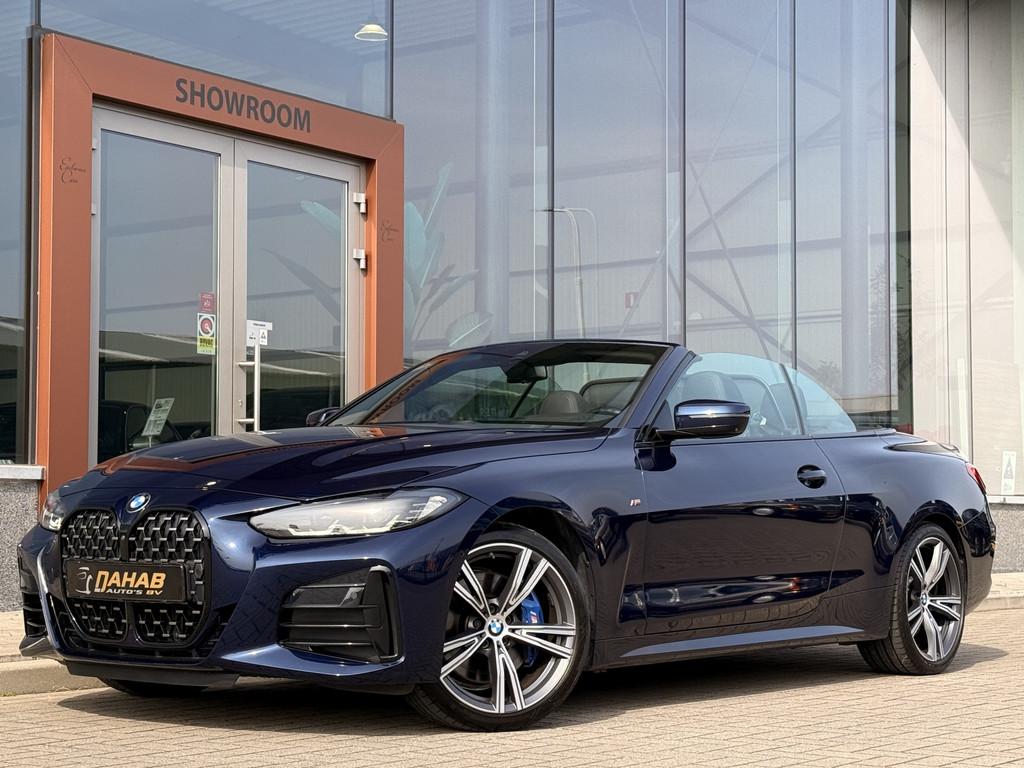 BMW 4 Serie Cabrio M440i xDrive | Head-up | Harman/Kardon |, Auto's, BMW, Gebruikt, Zwart, 4-Serie, Bedrijf