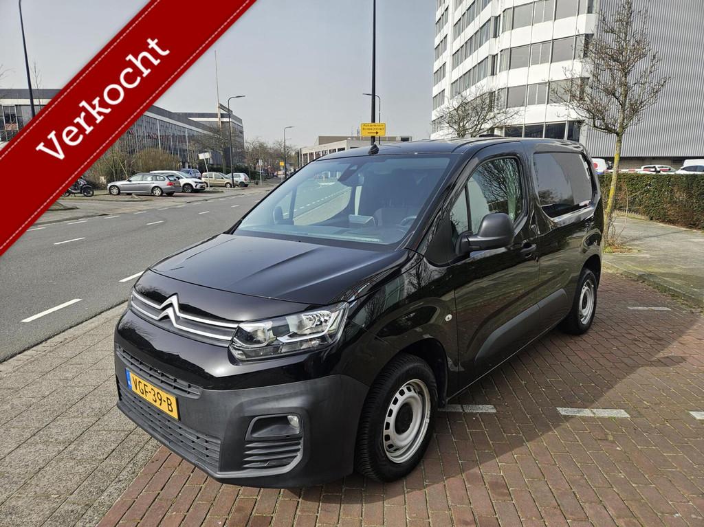 Citroen Berlingo bestel 1.5 Carplay PDC 3Zits, 4 cilinders, Citroën, Origineel Nederlands, Bedrijf