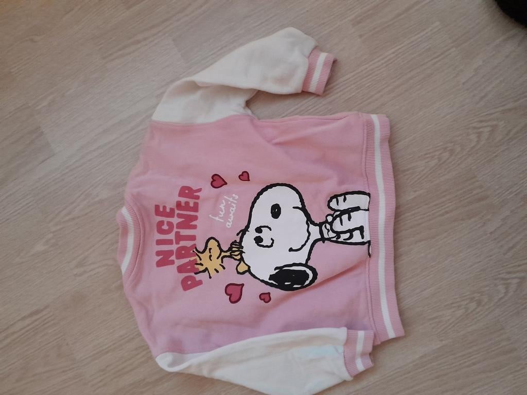 Snoopy vest maat 104, Ophalen of Verzenden