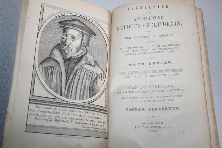 Caspar Olevianus - Geloofsbelijdenis en Genadeverbond (1862), Boeken, Godsdienst en Theologie, Gelezen, Christendom | Protestants