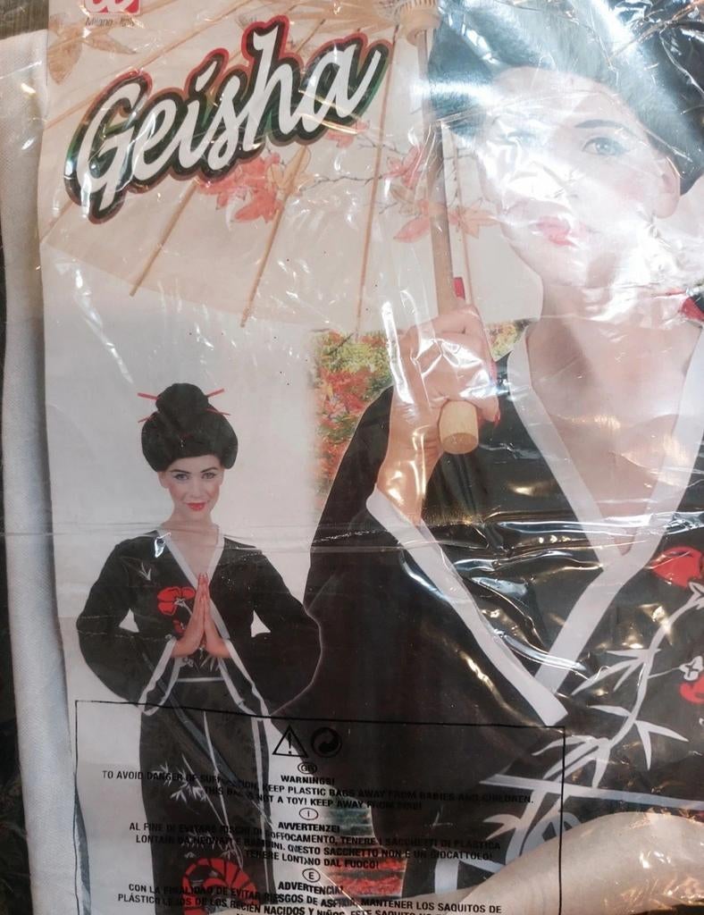 Geisha jurk - nieuw in de verpakking!, Carnaval, Nieuw, Ophalen of Verzenden, Kleding