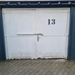 Houten garagedeuren , houten garagedeuren, Gebruikt, Garagedeur, Ophalen of Verzenden, 120 cm of meer