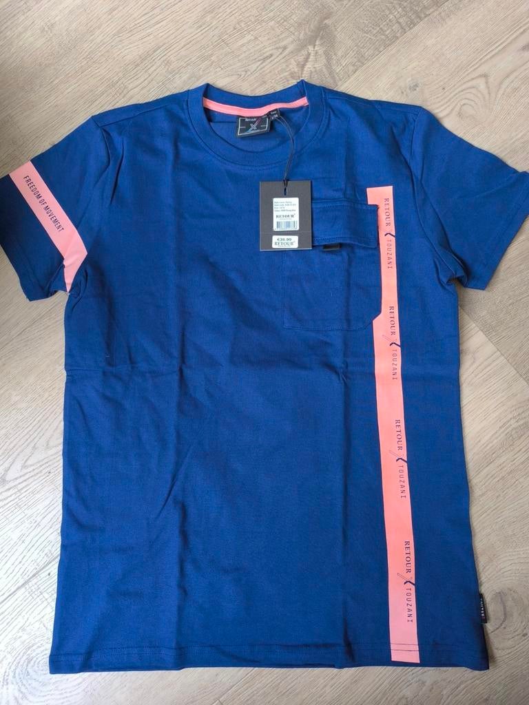 Nieuw! T-shirt Touzani retour jongen maat 164, Ophalen of Verzenden, Nieuw, Jongen, Shirt of Longsleeve