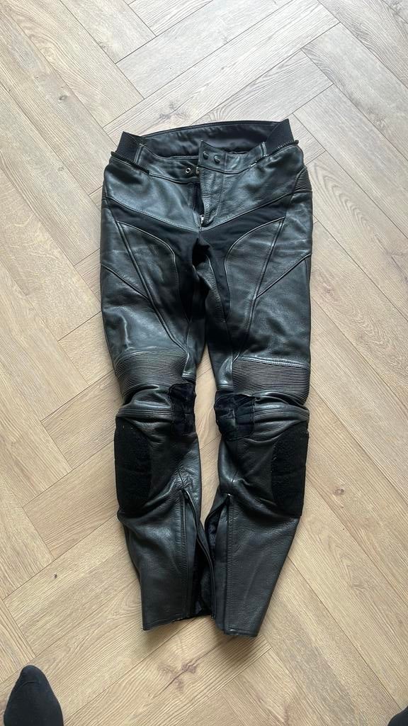 MQP motorbroek leer lengtemaat 51, Ophalen of Verzenden, Tweedehands, Broek | leer