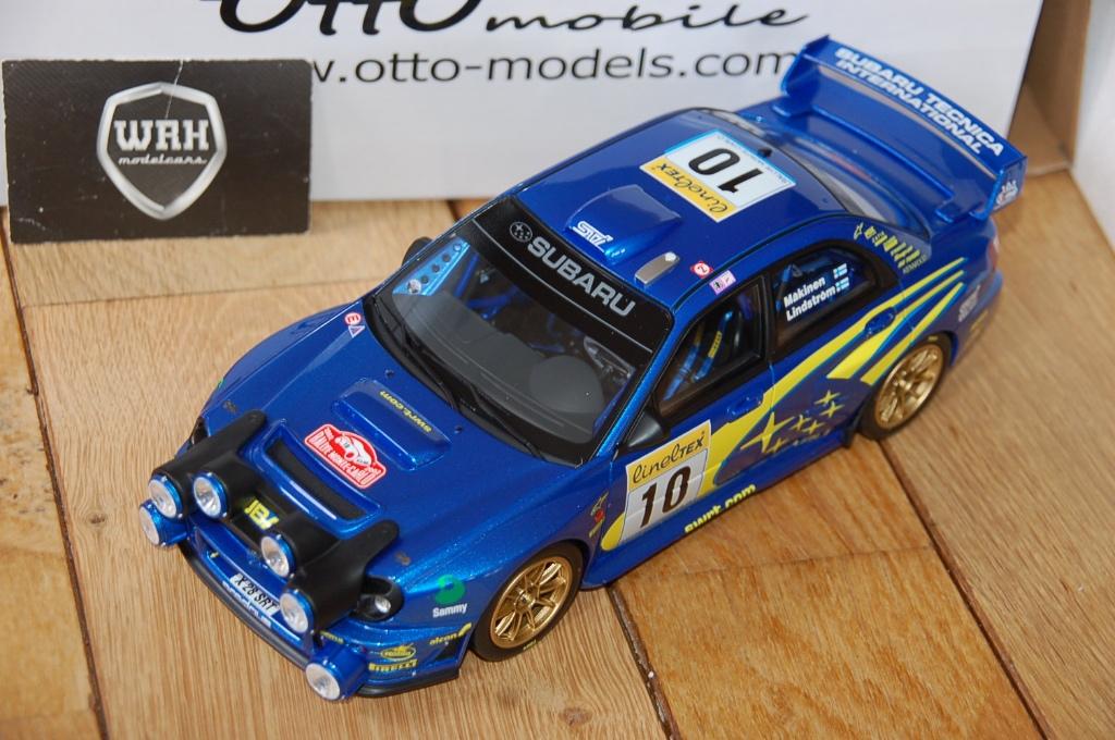 1:18 SUBARU IMPREZA WRC 2002 OTTO MOBILE OT784 WRH, Hobby en Vrije tijd, Modelauto's | 1:18, Verzenden, Zo goed als nieuw, Auto