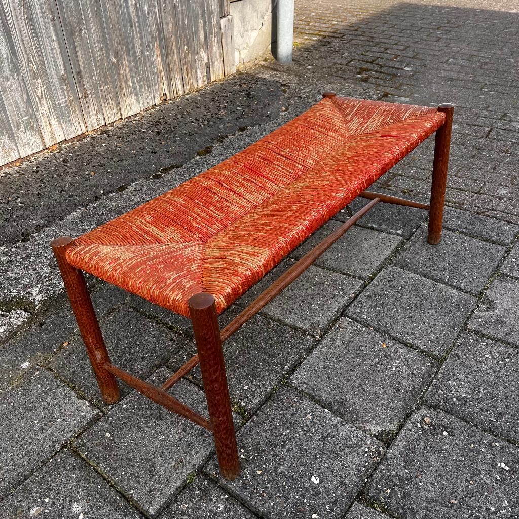 Biezen bankje vintage, Ophalen