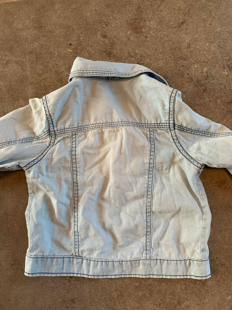 Hema spijkerjasje maat 92, Ophalen of Verzenden, Zo goed als nieuw, Meisje