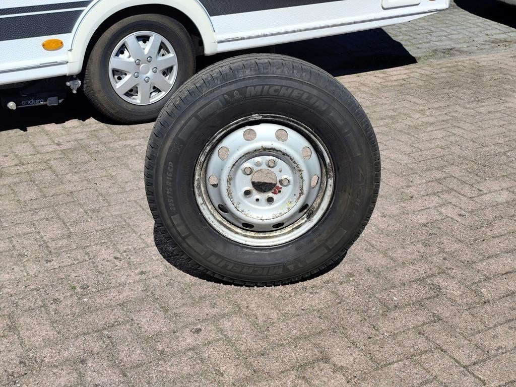 Reservewiel  Fiat Ducato Peugeot / Boxer 16-inch 130x5, Caravans en Kamperen, Camper-accessoires, Ophalen