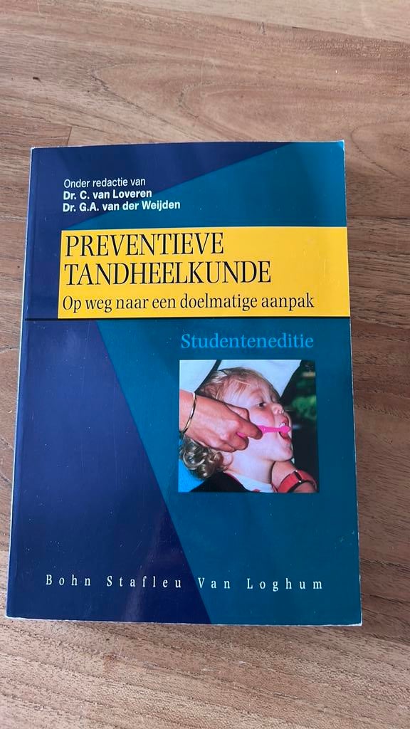 Preventieve tandheelkunde, Boeken, Studieboeken en Cursussen, Ophalen of Verzenden, Beta, Zo goed als nieuw, HBO