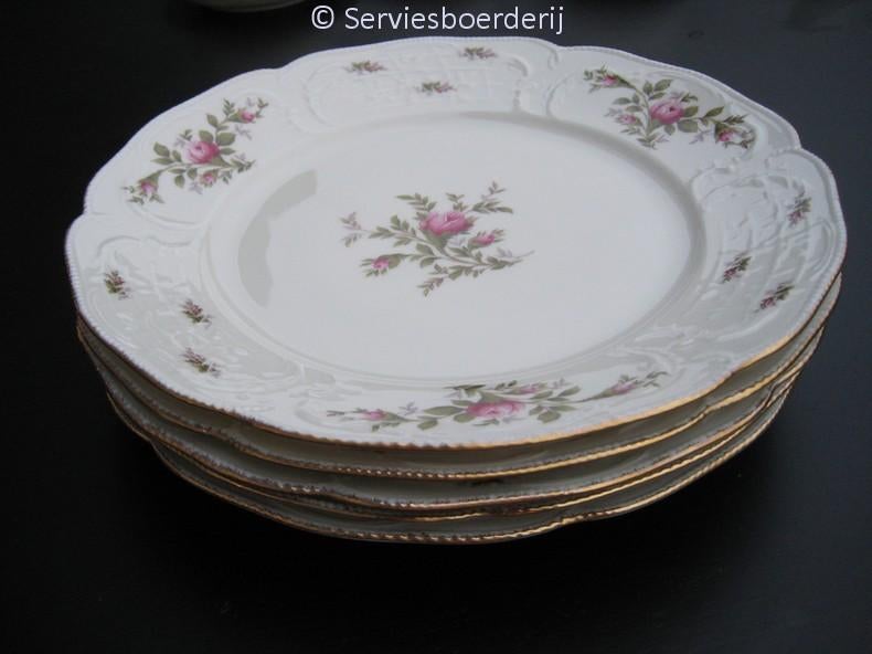 Rosenthal Classic Sanssouci gebaksbordjes, Verzenden, Zo goed als nieuw, Porselein, Overige stijlen