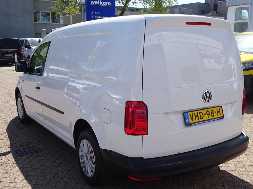 Volkswagen Caddy 2.0 TDI L2H1 VW MAXI DSG AUTOMAAT LAADRUIMT, Stof, Gebruikt, 4 cilinders, Navigatiesysteem