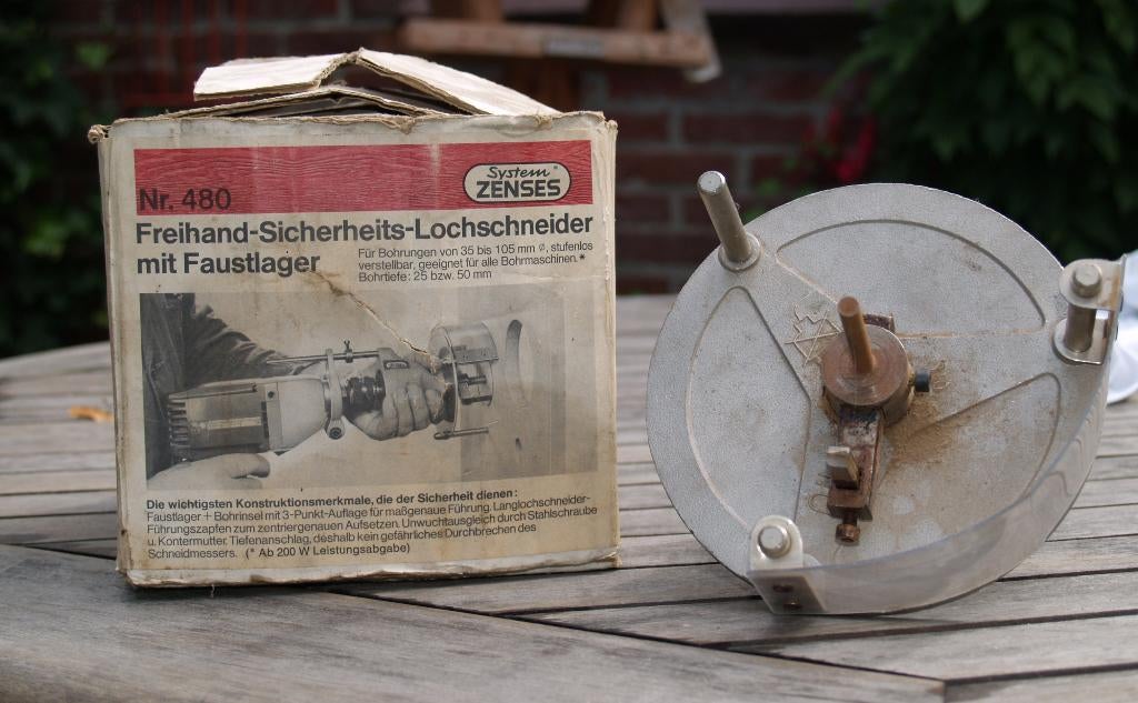 Zenses gatensnijder Ø35-105 mm, Ophalen of Verzenden