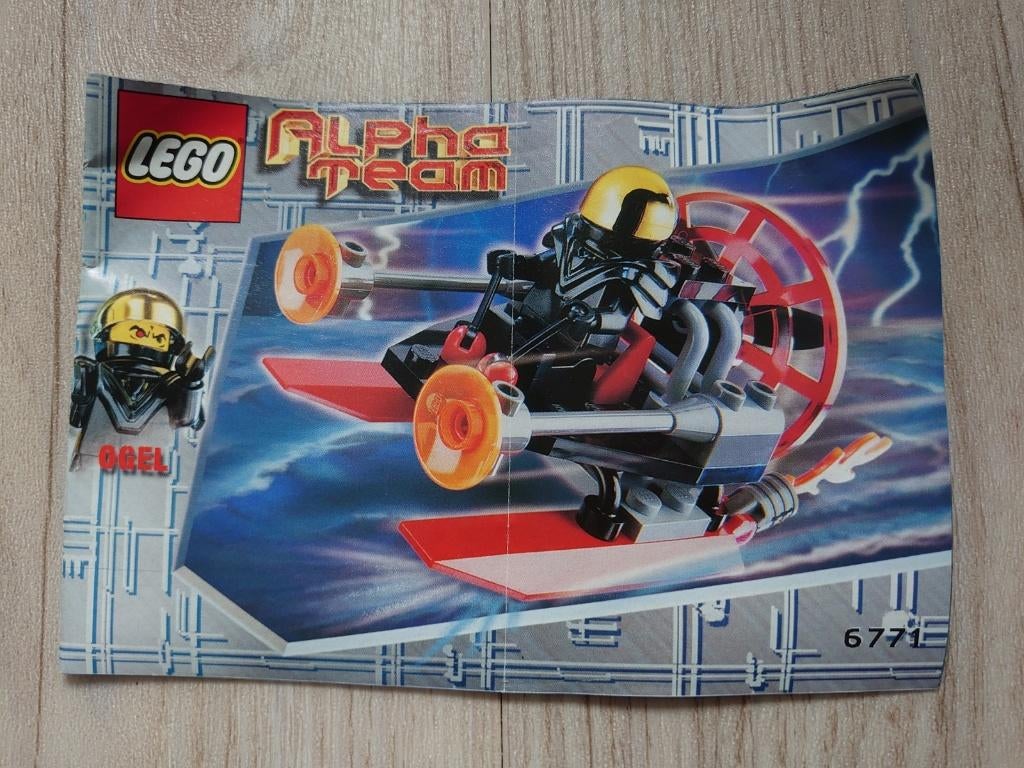 6771 LEGO Alpha Team Ogel Command Striker, Overige thema's, Lego, Compleet, Ophalen of Verzenden