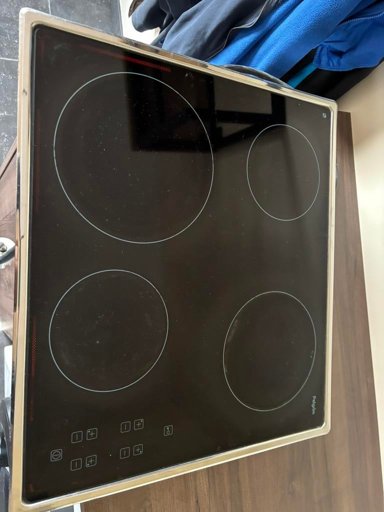 Kookplaat electrice, Witgoed en Apparatuur, Kookplaten, Zo goed als nieuw, Energieklasse A of zuiniger, Inbouw, Elektrisch
