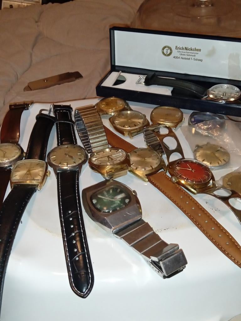 Partij horloges voor liefhebbers, Sieraden, Tassen en Uiterlijk, Verzenden