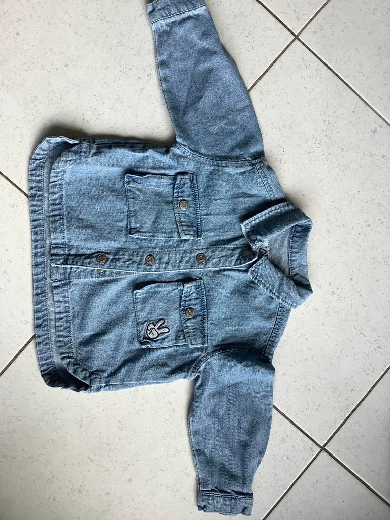 Zara Disney spijkerjasje meisje maat 92, Ophalen of Verzenden, Gebruikt, Meisje, Jas